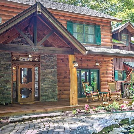 Lazy Bear Lodge Valle Crucis Buitenkant foto