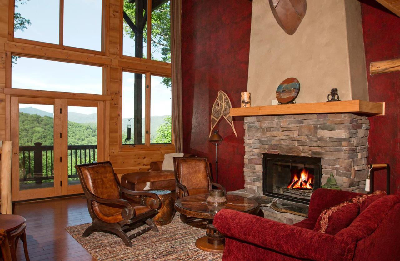 Lazy Bear Lodge Valle Crucis Buitenkant foto