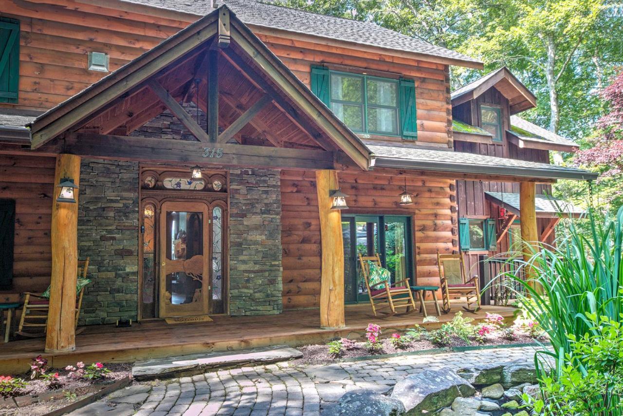 Lazy Bear Lodge Valle Crucis Buitenkant foto