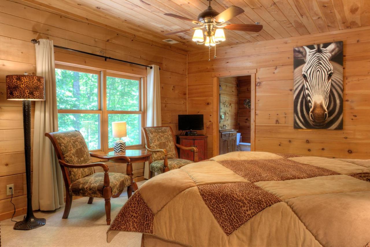 Lazy Bear Lodge Valle Crucis Buitenkant foto