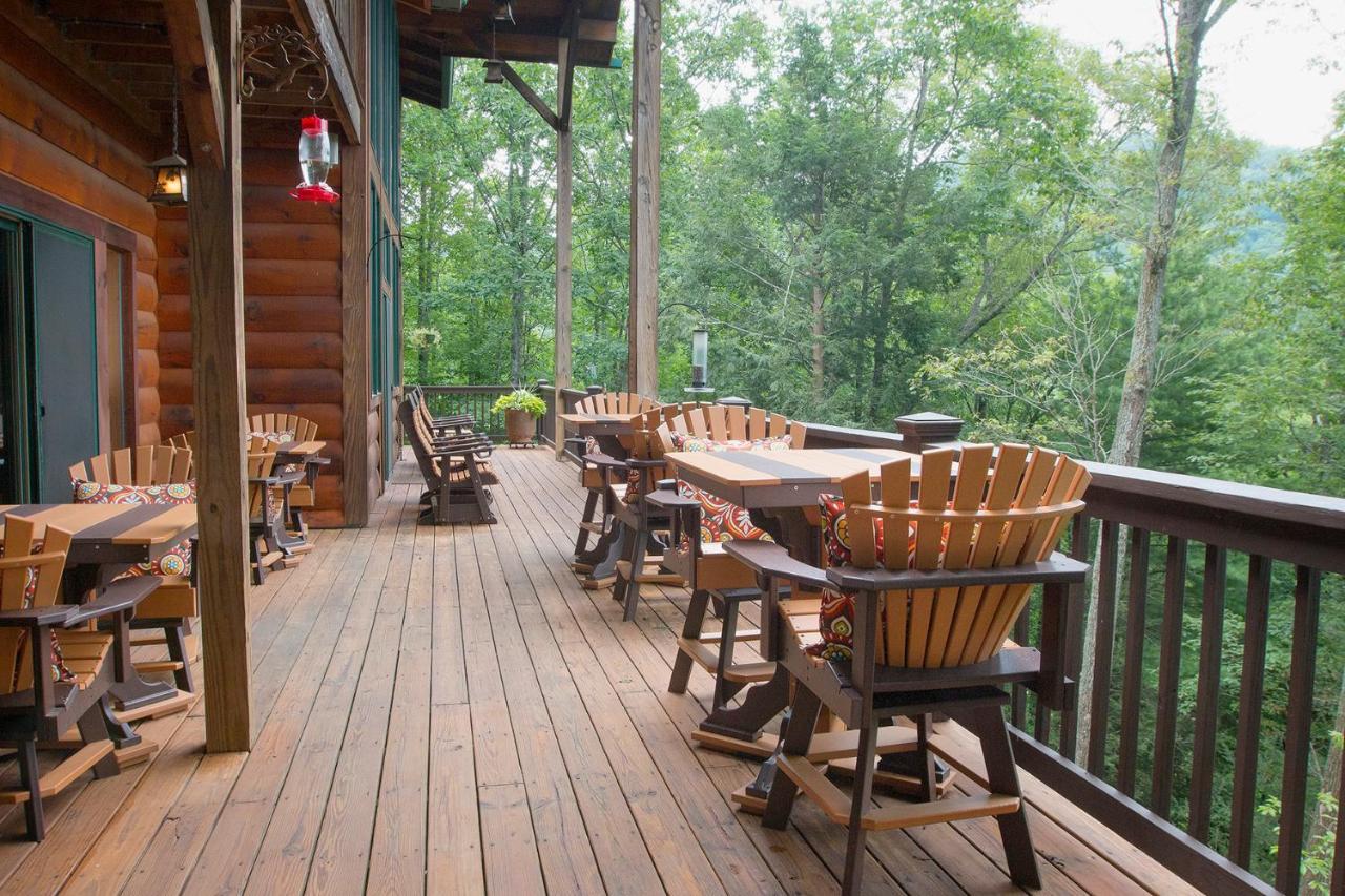 Lazy Bear Lodge Valle Crucis Buitenkant foto